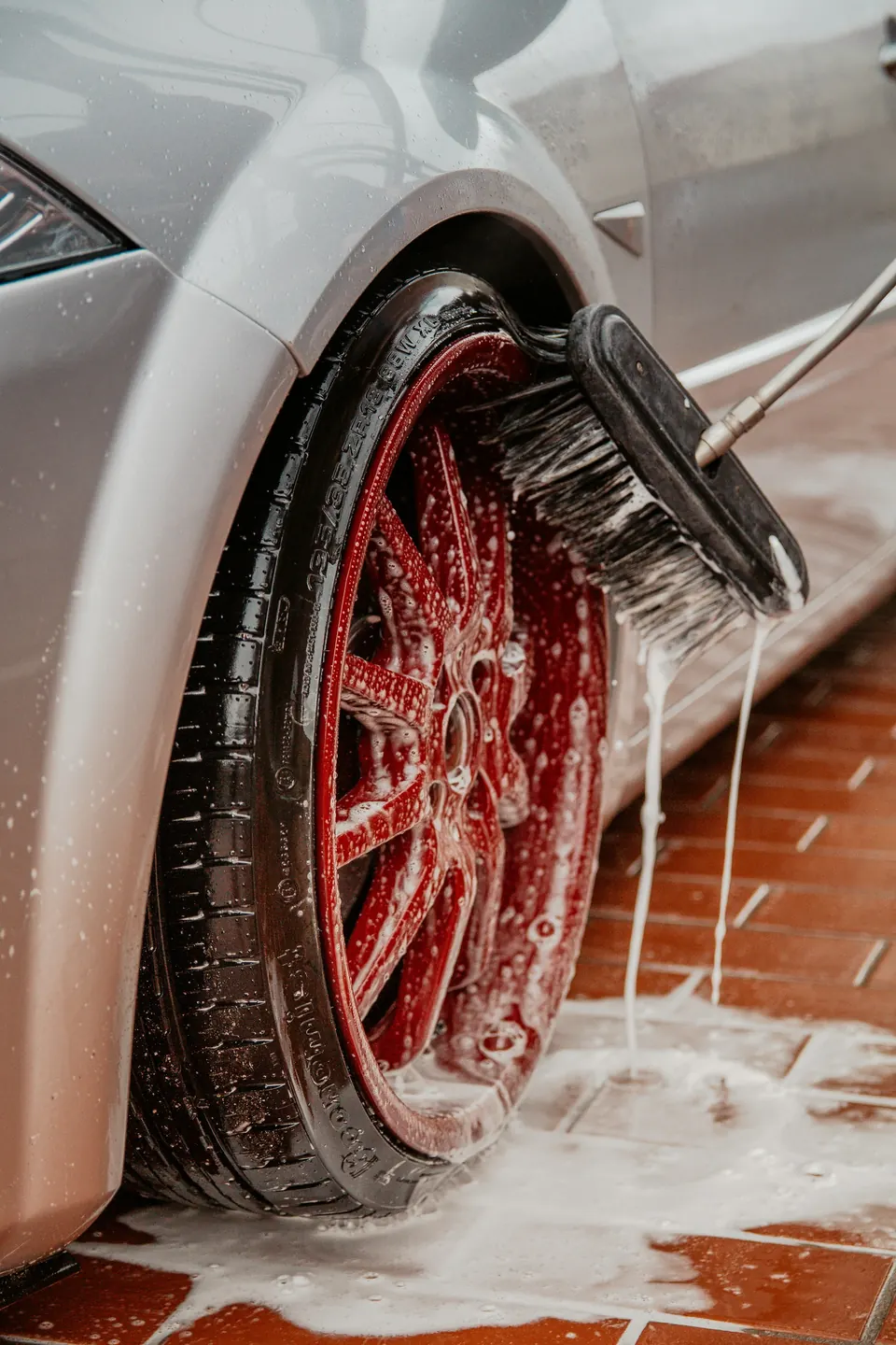 Car detailing work