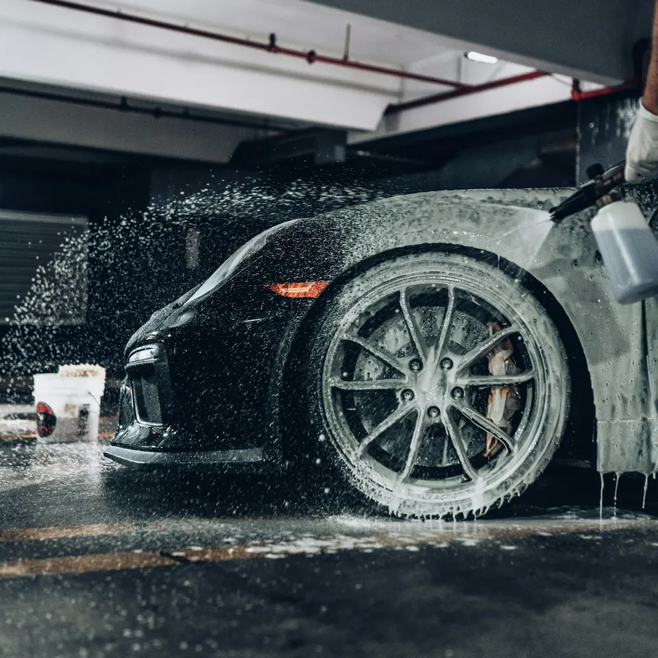 Car detailing work