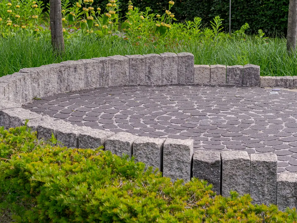 Landscaping work