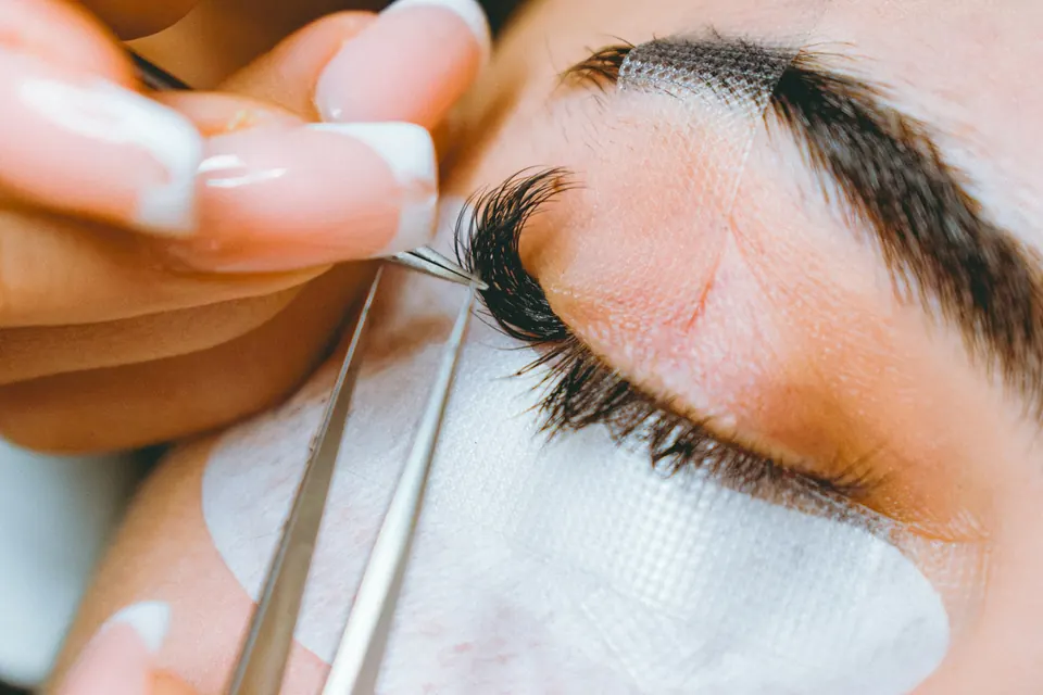 Lash & brow studio work