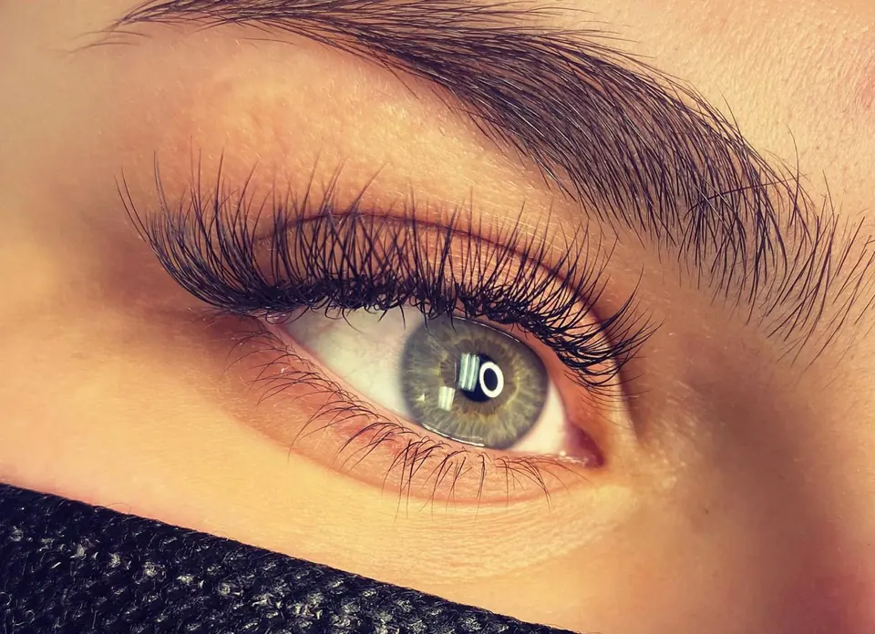 Lash & brow studio work