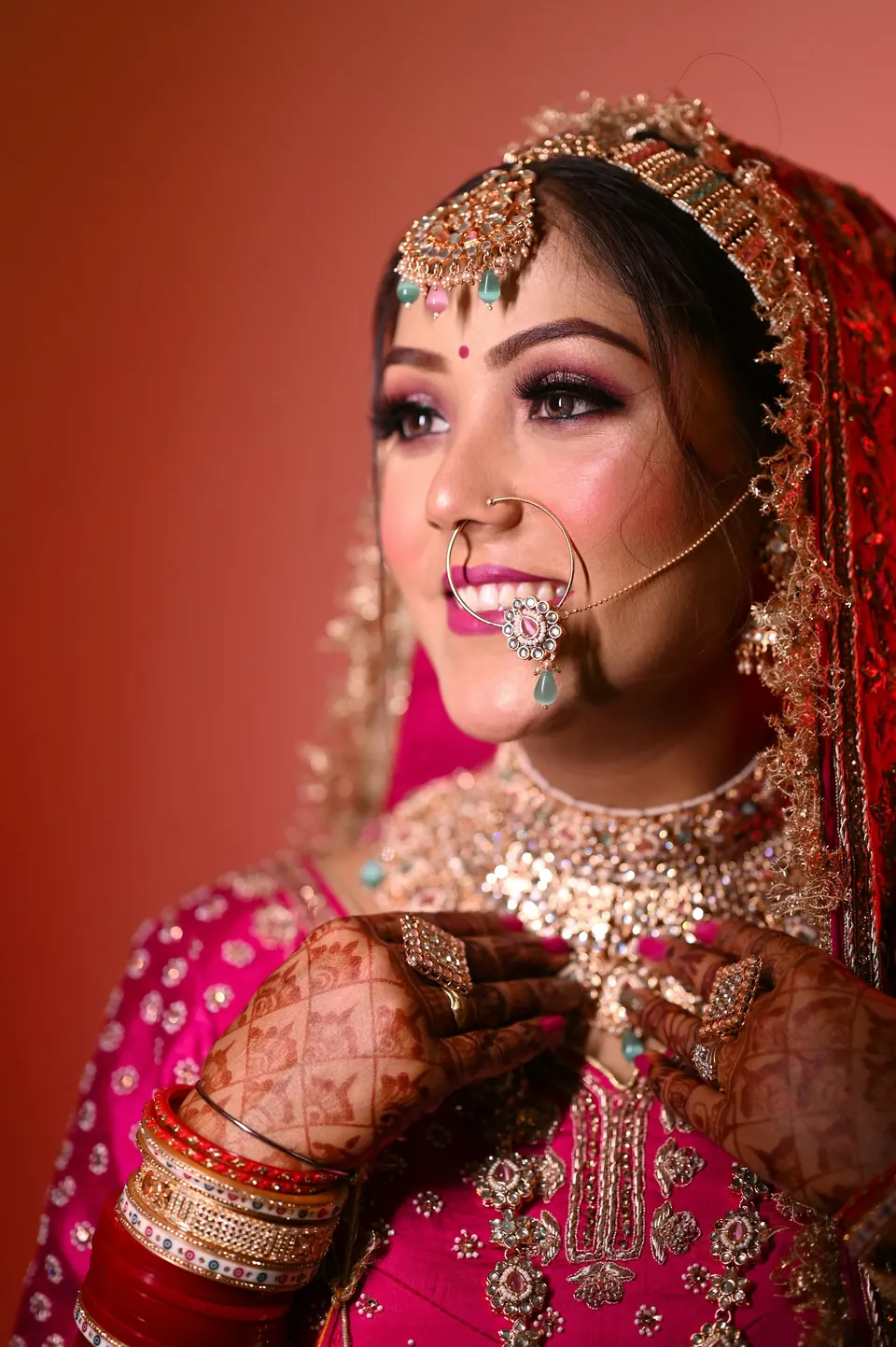 Makeup artist work