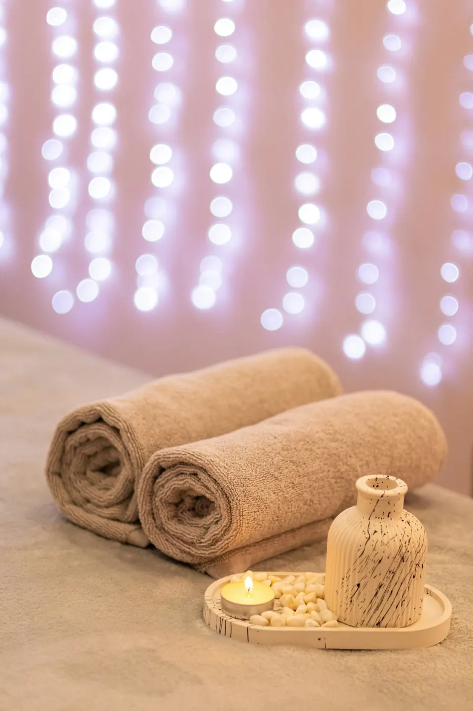 Massage therapist work