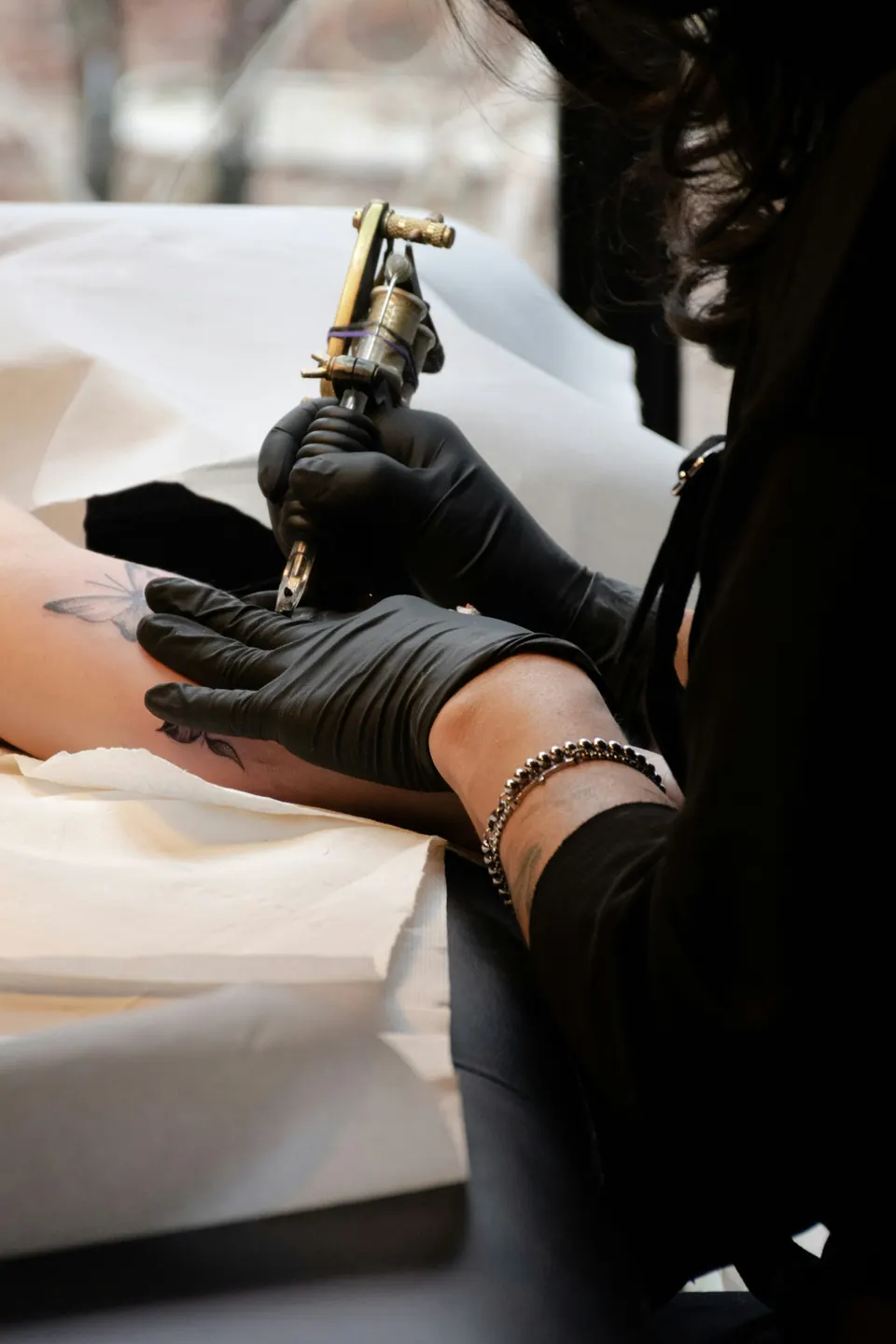 Tattoo studio work