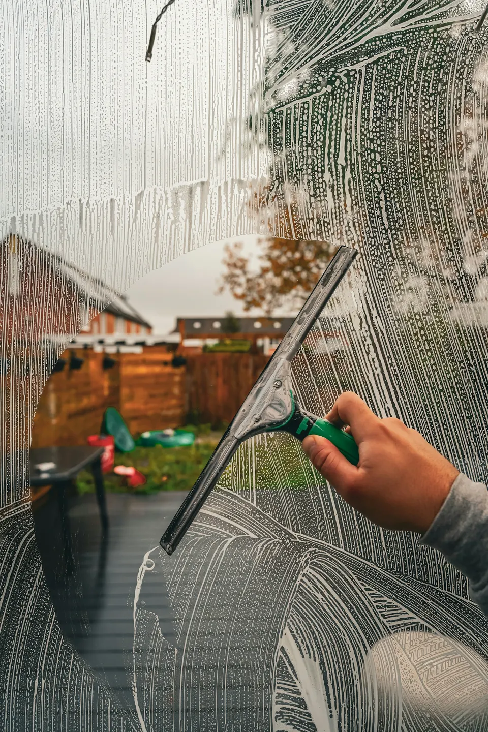 Window cleaning work