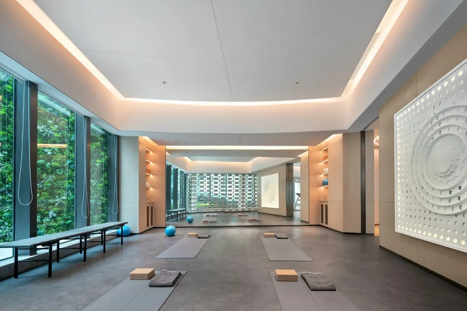 Yoga studio work